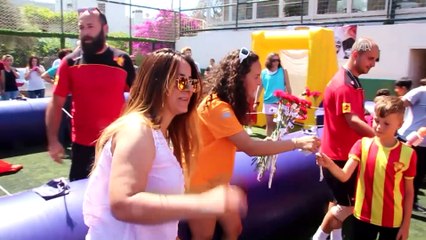 Bodrum'da anneler sumo güreşi ve langırt maçı yaptı  - MUĞLA