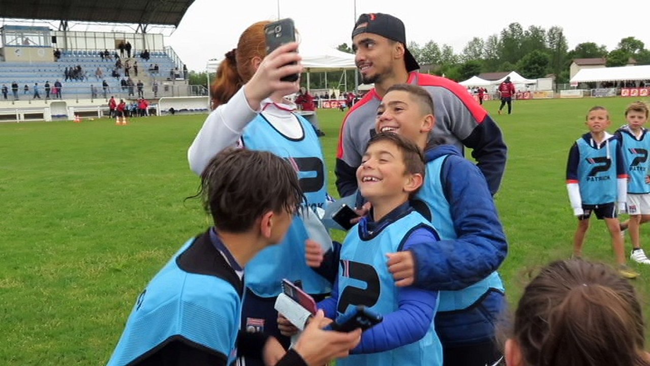 Charvieu-Chavagneux : les footballeurs de l’OL mobilisés contre la maladie