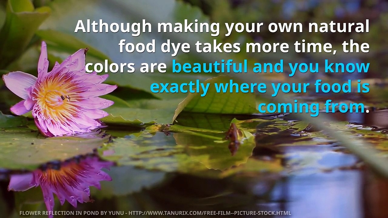 How to Make All-Natural Food Coloring from Fruits, Veggies and Spices