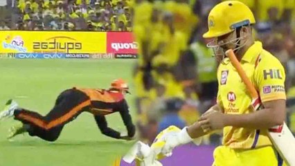 IPL 2018 : Suresh Raina plays poor short , Kane Williamson takes stunning catch | वनइंडिया हिंदी