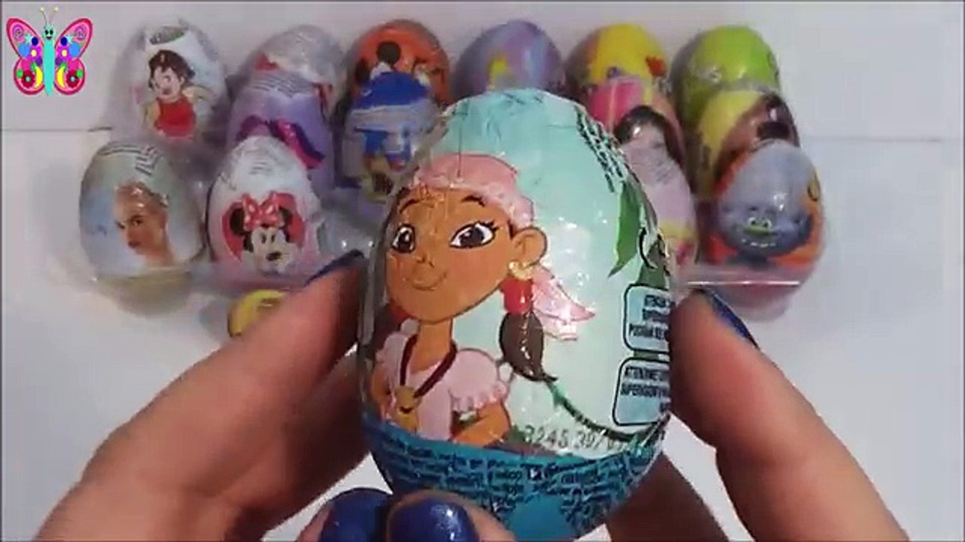 18 huevos sorpresa de soy Luna, Peppa Pig, princesas de Disney, Trolls,  Frozen, surprise eggs - 動画 Dailymotion