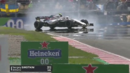 Sergey Sirotkin's Drift Performance