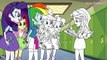 My Little Pony Coloring Book With Animation - Equestria Girls Message - MLP Coloring Pages