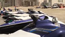 Jet ski ride in uae sharjah dubai emirate