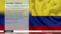 Fiscalía de Medellín suspende operativos por hacinamiento de cárceles