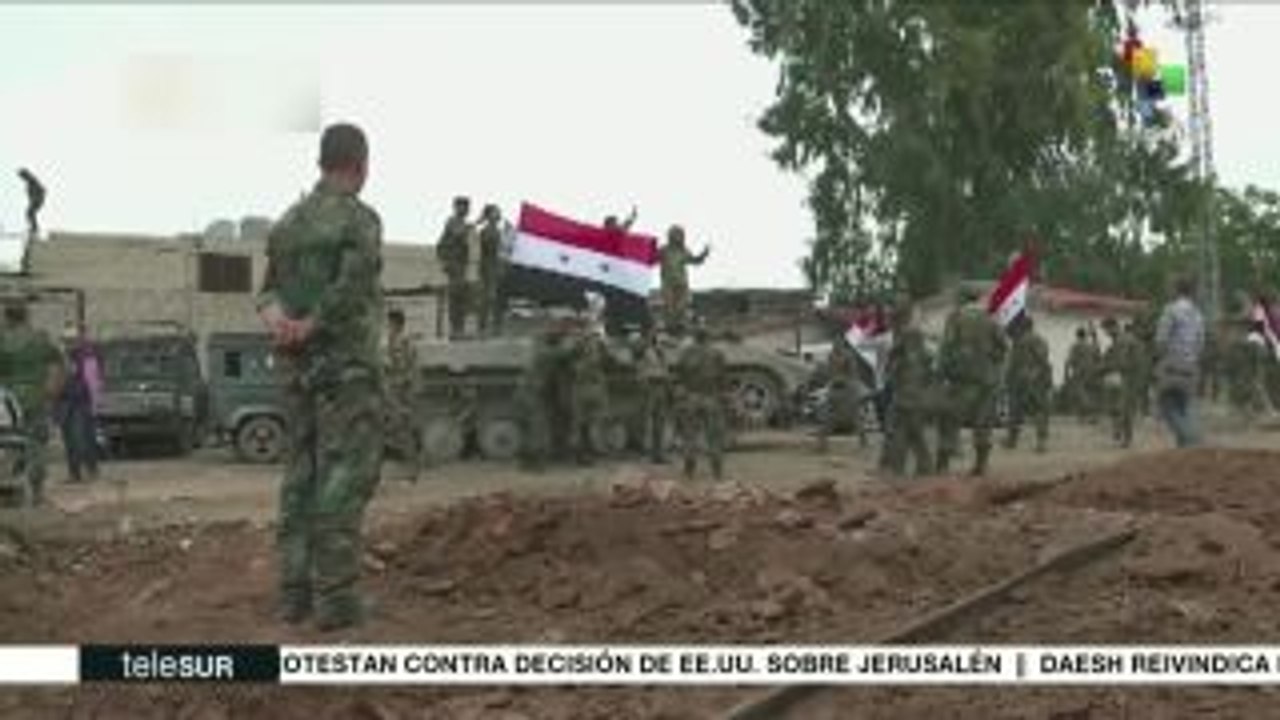 Ejército sirio recupera parte oriental de Al-Yarmuk al sur de Damasco