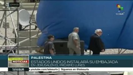 Jerusalén se prepara para la inauguración de la embajada de EEUU