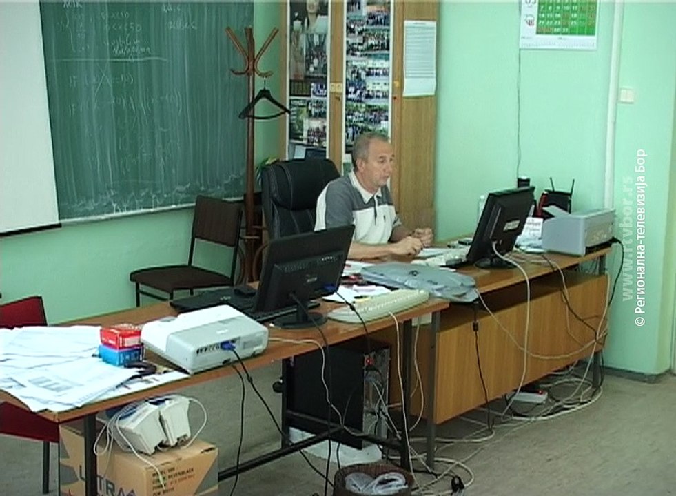 Upis đaka u novo IT - odeljenje borske Gimnazije, 13.maj 2018. (RTV Bor)