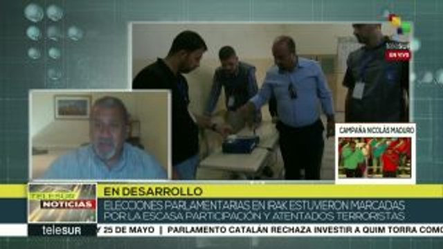 Elecciones parlamentarias en Irak marcadas por atentados