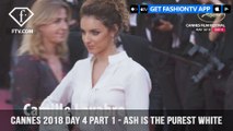 Ash Is The Purest White Red Carpet at Cannes Film Festival 2018 Day 4 | FashionTV | FTV