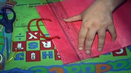 Easy Paper BookMark out of waste material: DIY making by Paper Bag