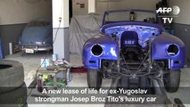 Rare car owned by Yugoslav leader Tito restored to former glory