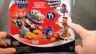 Mr Potato Head Mixable Mashable Heroes Optimus and Grimlock Review