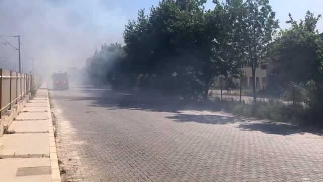 Ot Yangını Fabrikaya Sıçradı