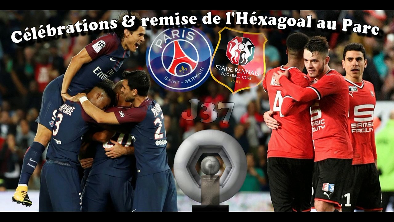 PSG L1 2018 Célébrations