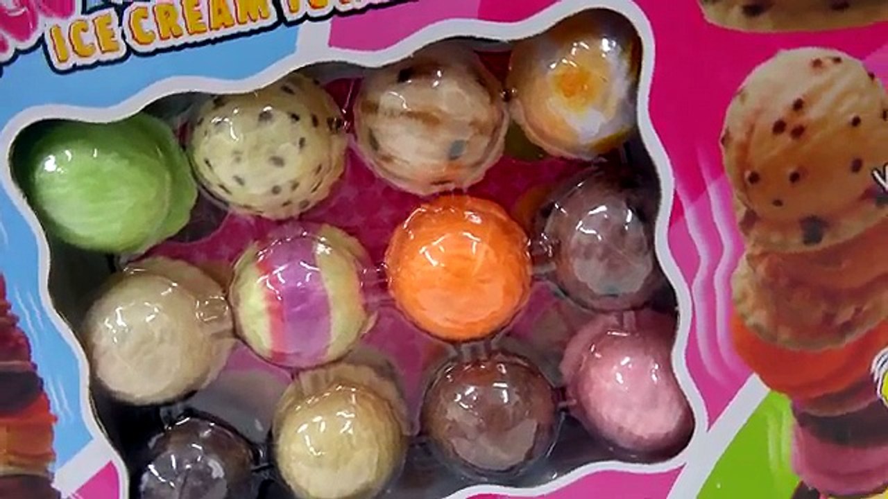 Disney Frozen Dolls Queen Elsa + Princess Anna Play Ice Cream Scoops