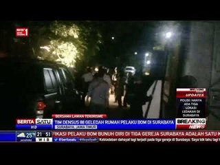 Скачать видео: Polisi Temukan 3 Bom Rakitan di Rumah Pelaku Teror di Surabaya