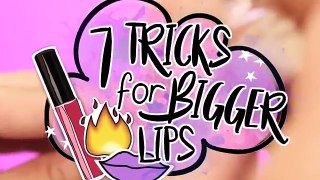 7 DIY Makeup SECRETS to Instantly Make Your Lips BIGGER!