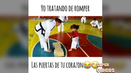 yo tratando de romper  las puertas a tu corazón