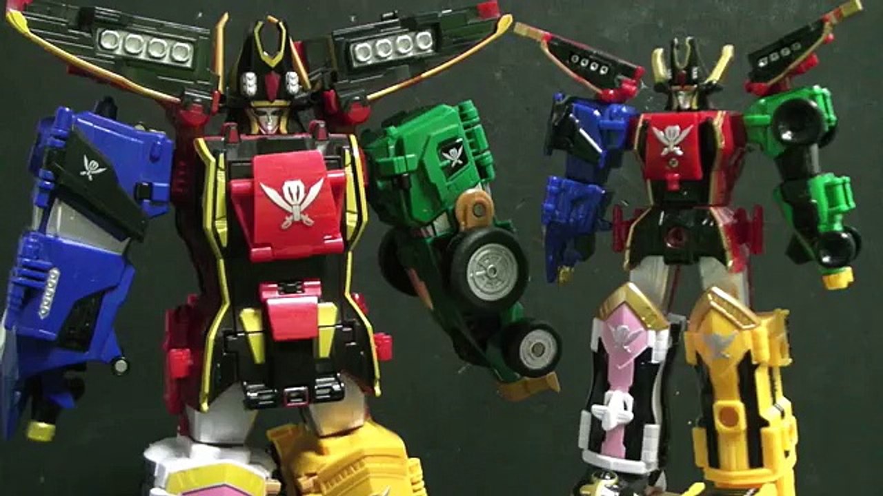 đồ chơi lắp ráp robot siêu nhân hải tặc Power Rangers Super Megaforce Toys 파워레인저 캡틴포스 장난감