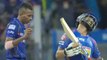 IPL 2018 : Ajinkya Rahane out for 37 runs (4x4), Hardik Pandya strikes for Mumbai | वनइंडिया हिंदी