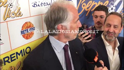 VIDEO - MALAGO' AL PREMIO BEPPE VIOLA - ASCOLTA LE SUE PAROLE