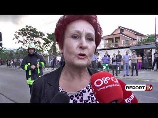 Report TV - Zjarri në fabrikën e riciklimit, Prefektja Jahollari kërkon ndihmën e ushtrisë