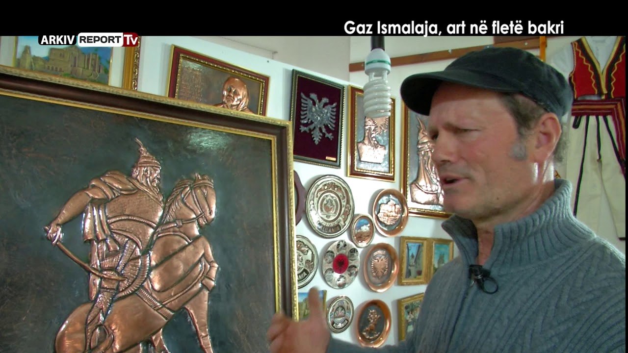 VERI JUG - GAZ ISMALAJA, ART NË FLETË BAKRI