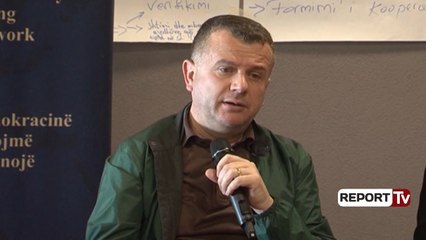 Report TV - Balla me të rinjtë në Elbasan: Basha nuk i do negociatat