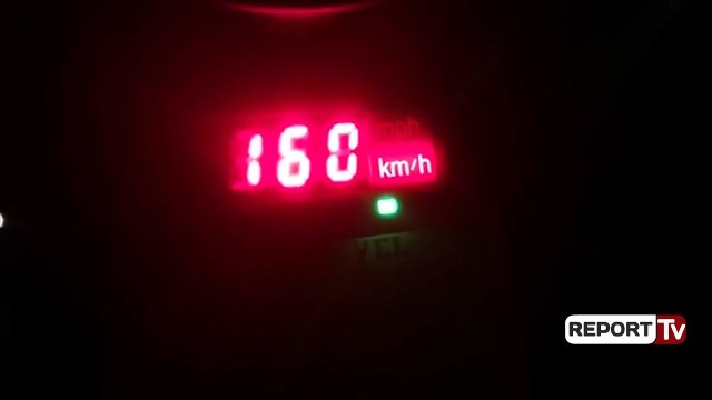 Report TV - Shpejtësi tej normave në autostradën Tiranë-Durrës, gjobiten 15 shoferë