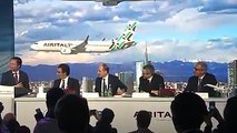 A new chapter in Italian aviation, as Air Italy receives its first The Boeing Company 737-MAX sporting the new livery.