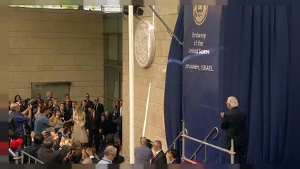ABD Kudüs Büyükelçiliği'ni törenle açtı