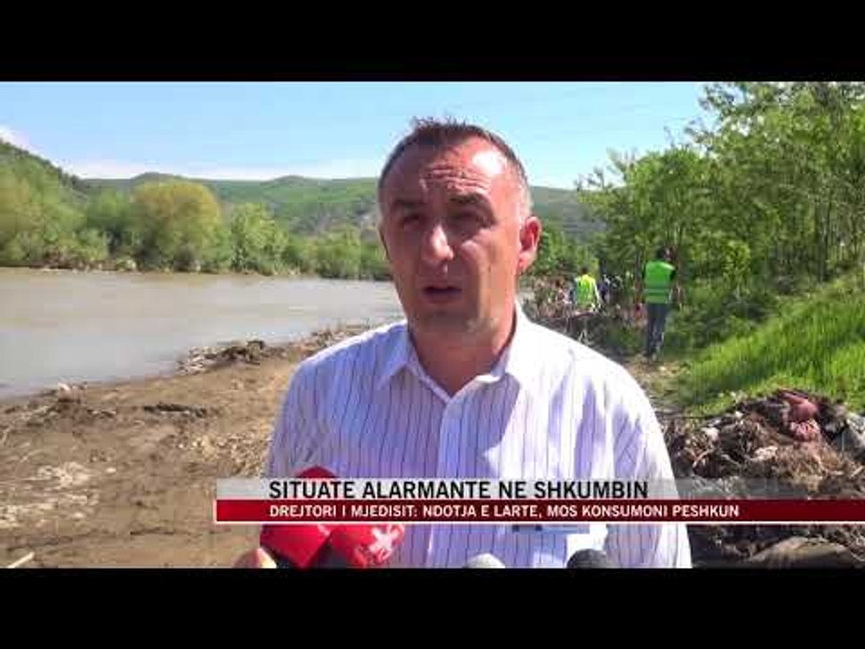 Situatë alarmante në lumin Shkumbin - News, Lajme - Vizion Plus
