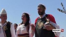 Report TV - Perkujtohet ne fshatin Kanine ne Vlore,567 vjetori i dasmes se Skenderbeut