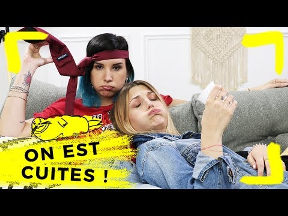DISSIMULER UNE GUEULE DE BOIS avec Margot de YouMakeFashion et Caro de WhatTheTruck