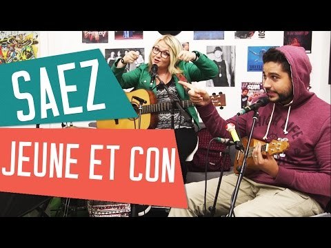 JEUNE ET CON - SAEZ (album Jours Etranges) - Acoustic Cover avec Lola, Sidi Biggy et Alexis