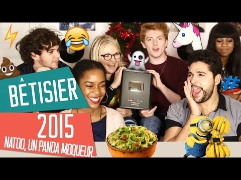 [BETISIER 2015] NOTRE SILVER BUTTON YOUTUBE avec NATOO, UN PANDA MOQUEUR, EMMACAKECUP...