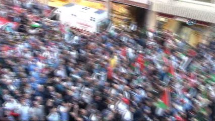 İstiklal Caddesi’nde ABD ve İsrail protestosu