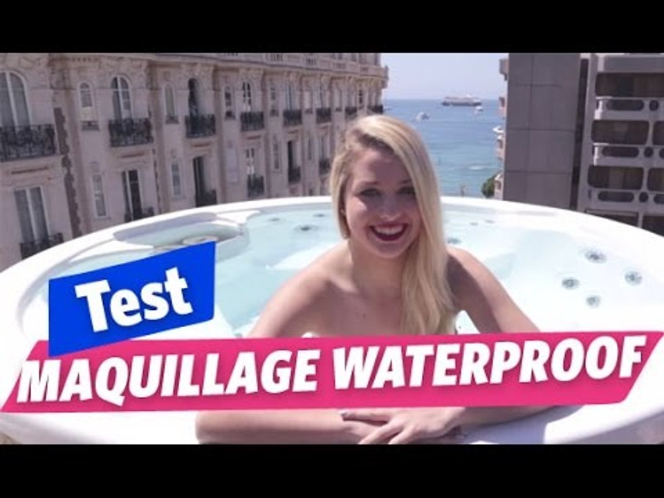 ✿ Marie teste des maquillages waterproof dans la piscine ✿