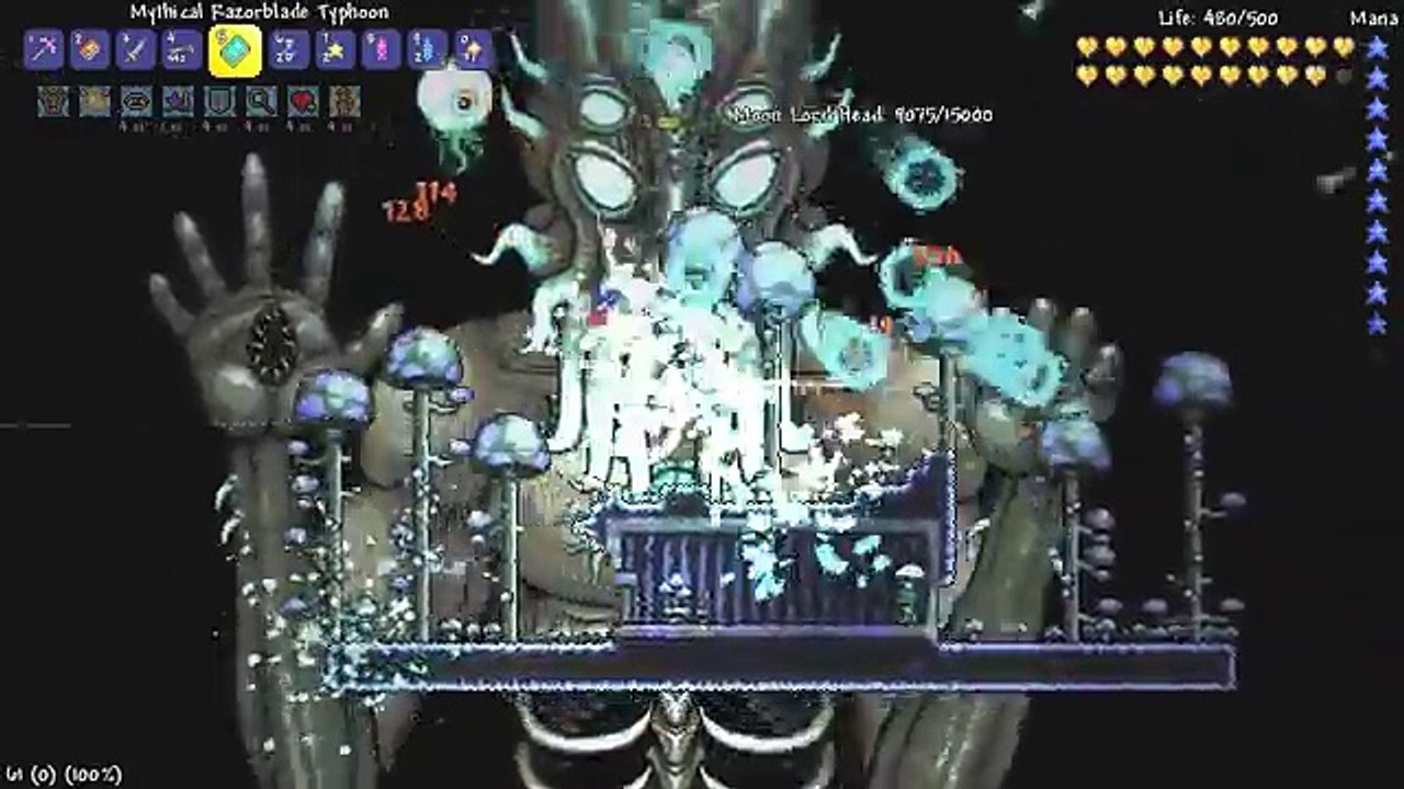Terraria 1.3 - MOON LORD (1.3 Bosses) TERRARIAS FINAL BOSS CTHULHU