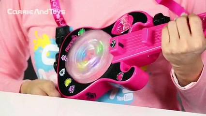 캐리의 꿈의 라이브 프리즘기타 장난감 뮤직 스톤 연주 놀이 CarrieAndToys