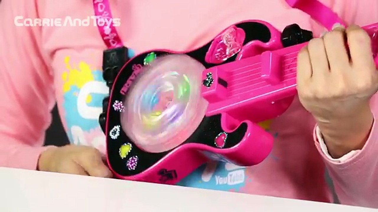 캐리의 꿈의 라이브 프리즘기타 장난감 뮤직 스톤 연주 놀이 CarrieAndToys