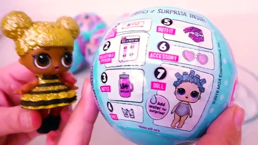 Juguetes como huevos sorpresa con muñecas bebes L.O.L Surprise - La nueva estudiante - video dailymotion