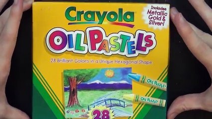 Oil Pastels Creature!? || You Guys Send Me Things and I Draw With Them