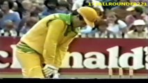 Sarfraz Nawaz Bowling vs Aus 12th Match D-N Benson and Hedges World Series Cup at Sydney Jan 14 1982