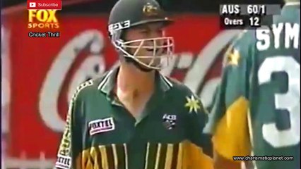 Nikhil Chopra Bowling Not So Well vs Australia 5th Match Aiwa Cup in 1998