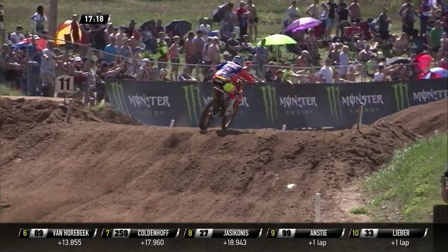 Jeffrey Herlings passes Romain Febvre - MXGP Race 1 - MXGP of Latvia 2018