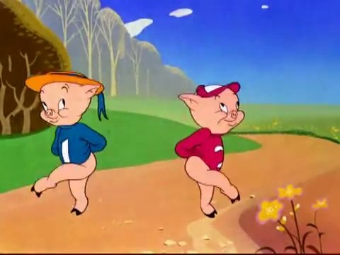 LOONEY TUNES - La Polka De Los Cerditos [Dibujos En ESPAÑOL]