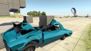 BeamNG Drive 1965 Pontiac Tempest LeMans GTO Crash Test