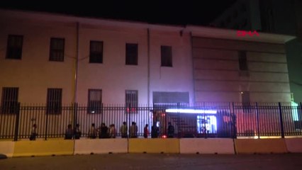 Adana Adliyesi'nin Tarihi Taş Binasında Korkutan Duman